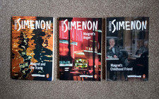Georges Simenon Inspector Maigret Collection Nos 60,61&69 Penguin Bundle As New
