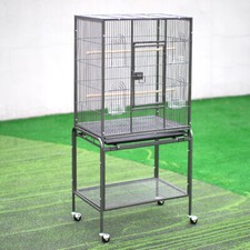 135cm Tall Rat Ferret Chinchilla Pet Metal Cage with Wheels Bar Shelf Bird Hutch