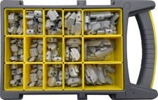 215 x Assorted Wheel Balance Weights Steel + Alloy 5-25g  Car Van Bike Tyre