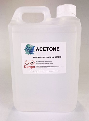 Pure acetone litre - 2.5,