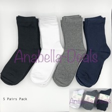 BOYS GIRLS KIDS 5 PAIRS SCHOOL
