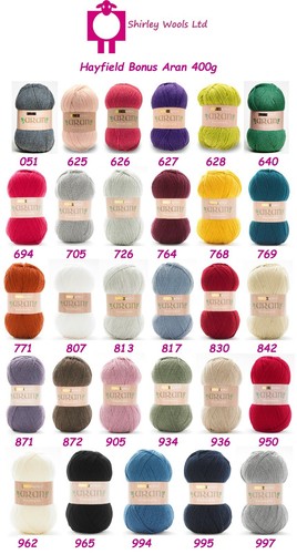 Hayfield bonus aran with - aran, wool