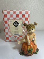 Фигуры - Little Kitchen Fairies 113343 Little Pumpkin Fairie - Great Condition