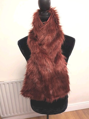 Faux fur stole scarf - stole,