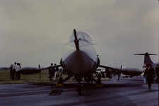 Aircraft slides - 5 x various Lockheed F-104 Starfighter jets - 35mm slides