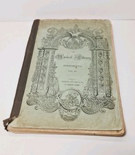 The Musical Library Vol III. 1844 Antique 19th Century Sheet Music Book