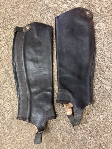 Ariat adult leather half - , chaps
