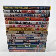 Comedy DVD Bundle x 15 Films inc Role Models, Borat, Easy A, Ted & Anchorman
