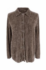 M&S Brown Chunky Ribbed