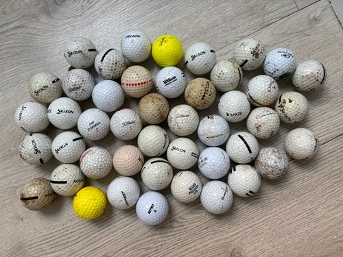 Mixed practice golf balls - practice,