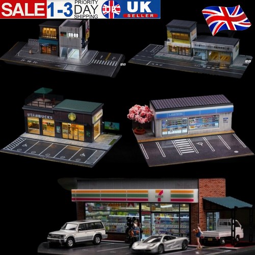 Diorama garage park model - 1/64,