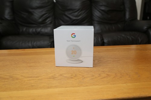 Google nest thermostat white - e,