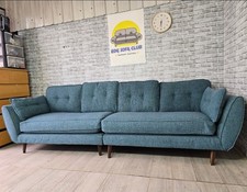 Large French Connection Zinc  Settee- DELIVERY AVAILABLE!