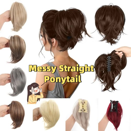 Claw ponytail piece short - piece, clip