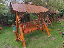 Handmade Canopy Swing Bed Garden Furniture