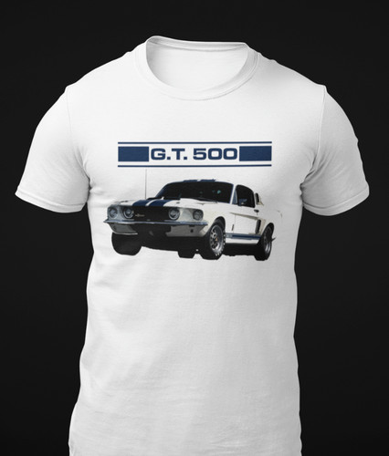 White shelby gt500 classic - shelby,