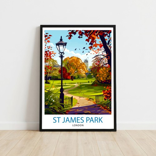 James park london travel - james,