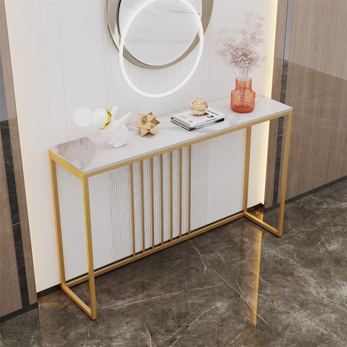Streamlined marble console - streamlined,