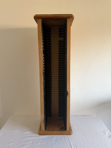 Wooden storage tower rack - wooden,