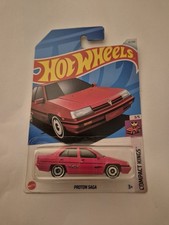 Hotwheels Proton Saga Red