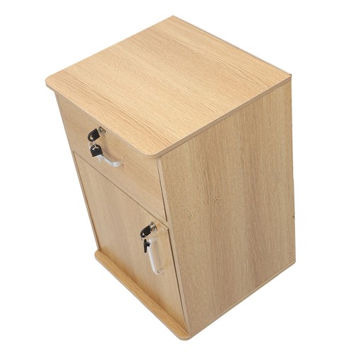 Mobile file cabinet - cabinet, desk