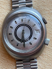 Jaeger-LeCoultre Memovox Bumper Date Alarm Automatic E861 On Original Bracelet