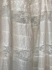 Embroidered Eyelet Lace White