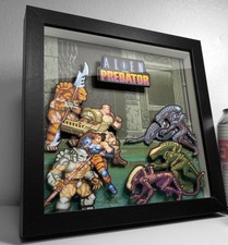 Alien Vs Predator pixel Art