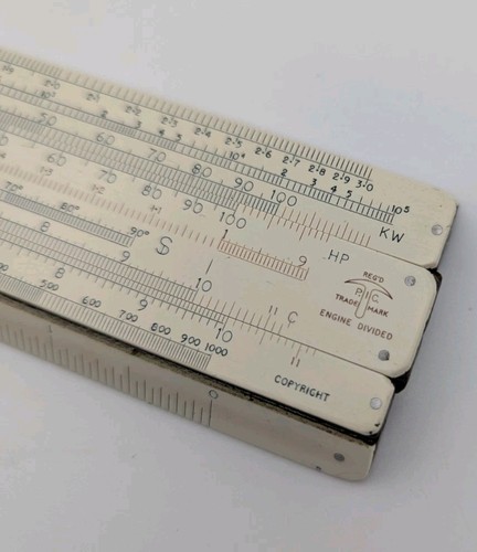 Thornton slide rule pic - slide,