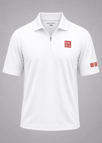 Roger federer uniqlo polo - federer,