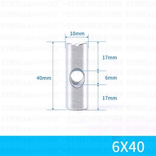 Barrel nut cross - nut,