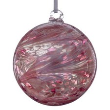 Sienna Glass Pastel Pink 15cm