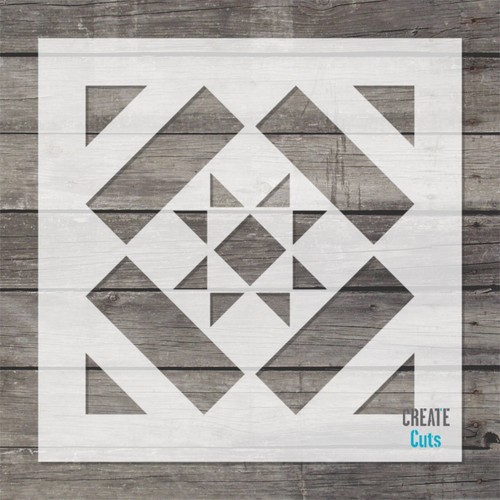 Cardiff tile stencil - tile, kitchen