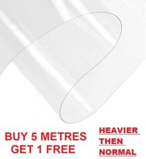 Clear Plastic Waterproof Tablecloth Protector Vinyl PVC Shower Curtain PPE OFFER