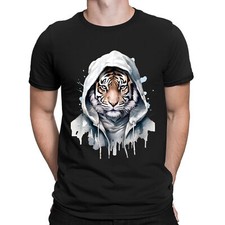 Tiger Wild Cat Wildlife Lion Animals Lovers Gift Mens Womens T-Shirts Top #6NE