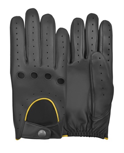 New leather driving gloves - leather,