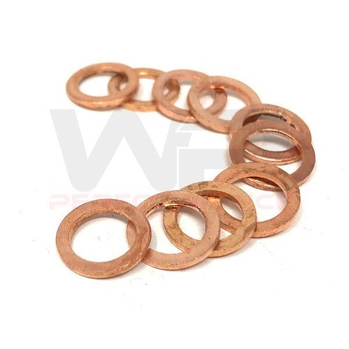 Copper banjo bolt - copper,