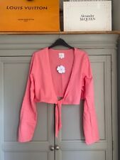 New Coral Summer Top. Cardigan