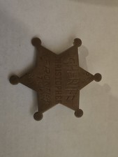 Vintage Badge Frontier Town