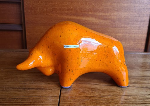 Otto keramik bull - bull, glossy