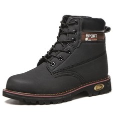MENS LEATHER SAFETY STEEL TOE