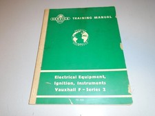 VAUXHALL VICTOR F-SERIES 2 WORKSHOP MANUAL (ELECTRICS, IGN., INSTRUMENTS) TS.444