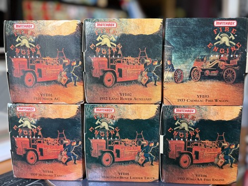 First six matchbox models - first,