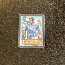 Khvicha Kvaratskhelia Gold Card 2023-24 Topps Gold UCC SSC Napoli