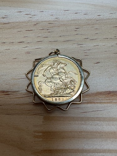 1893 gold full sovereign - 1893,