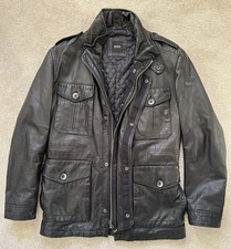Rare Hugo Boss Black Leather