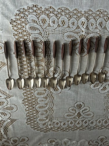 Vintage brass and rosewood - brass,