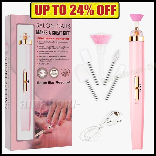 Electric nail file drill - file,