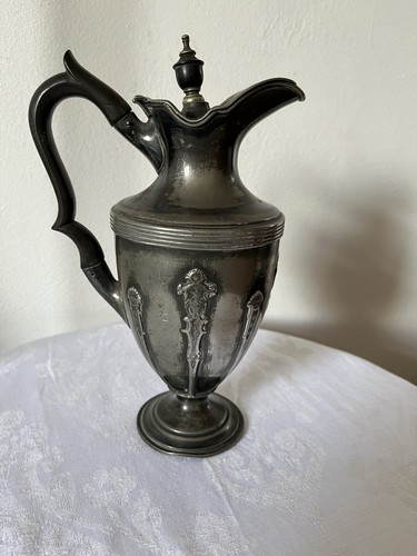 Antique lidded jug - j.d,