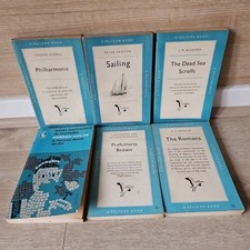 Vintage Pelican Penguin Paperback Book Bundle Mixed Lot x 6